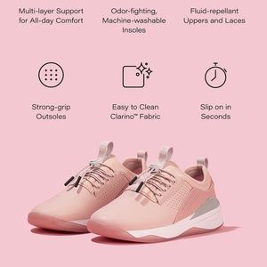 Clove pink nurse/work sneakers size 7